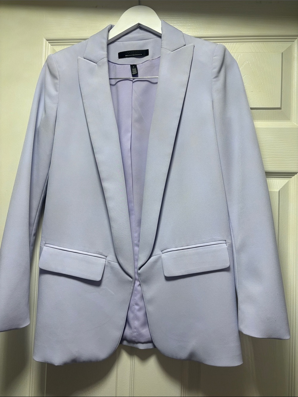 White House Black Market Light Lavender Women's Tailored Blazer